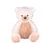 Obří plyšový medvěd Plush Friends v krémové barvě o výšce 136 cm