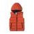 Vesta chlapecká Puffa s kapucí, Minoti, 7BGILET 11, oranžová