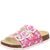 Dívčí korkové pantofle Superfit FOOTBAD Pink/Multicolored 1-800113-5650
