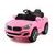 Elektrické auto růžové RC na dálkové ovládání 102x62x52 cm, Wiky RC, W014189