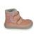 Fete cizme de iarnă Barefoot LINET ROSA, protetika, roz