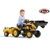 Šlapací traktor 2076M Komastu Pedal backhoe s přívěsem, Falk, W014092