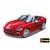 Bburago 1:24 Fiat 124 Spider Red, W007304