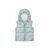 Dievčenská nylonová vesta Puffa s podšívkou z mikroflísu, Minoti, 12GILET 18, modrá