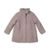 Kabát dívčí vlněný s vysokým límcem, Minoti, ARTISAN 10, šedá