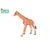 B - Figurka Žirafa mládě 9cm, Atlas, W101814
