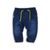 Pantaloni de blugi cu elastic în talie, Minoti, SNAP 5, albastru