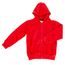 Fiú kapucnis pulóver teljes hosszúságú kapucnival, Minoti, 9ZIPEMB 5, piros