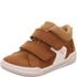 Chlapecké barefit vyšší tenisky SUPERFREE Brown/White Superfit 1-000543-3010