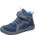Chlapčenská celoročná barefoot obuv Superfit TRACE GTX Blue/Turquoise 1-006034-8020