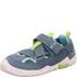 Chlapecké barefit sandály TRACE Blue/Light green Superfit 1-006029-8000 modrá