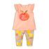 Set pentru sugari, pentru fetițe cu pantaloni și tricou, Minoti, Fruits 4, roz