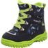Cizme de iarnă pentru băieți HUSKY1 Blue/Light Green Gore-Tex, Superfit,1-006046-8000