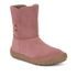 Dievčenská zimná barefoot obuv TEX SUEDE Dark Pink, Froddo, G3160238, ružová