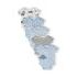 Body bebeluși 5 pack Minoti 28BABYPACK26 albastru