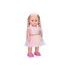 Eliška séta baba 41 cm, rózsaszín ruhák, Wiky, w008876