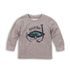 Tričko chlapčenské s dlhým rukávom, Minoti, Cast 6, šedá