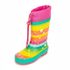 Dievčenské gumáky - dúhová potlač, Pidilidi, PL0051-01, dievča