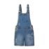 Pantaloni scurți din denim pentru fete, Minoti, Wilderness 1, albastru