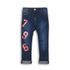 Nohavice dievčenské džínsové s elastanom, Minoti, REDSOX 12, holka