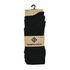 Unisex magas bambusz zokni - 3pack Pidilidi PD0151-10 black