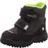 Dětské zimní boty HUSKY1 Black/Light Green Superfit 1-006047-0020