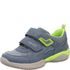 Fiú cipő STORM kék/zöld, Superfit, 1-006390-8010, kék