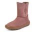 Dívčí zimní barefoot boty TEX SUEDE Dark Pink G3160250