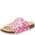 Superfit sandale din plută pentru fete FOOTBAD Pink/Multicolored 1-800113-5650