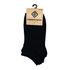 Șosete unisex până la gleznă din bambus - 3pack Pidilidi PD0150-10 black