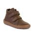 Dětské kotníkové barefoot boty AUTUMN Brown Froddo G3110263-9