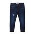 Kalhoty chlapecké džínové s elastanem, Minoti, Scandi 4, modrá