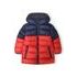 Chlapčenská zimná bunda Puffa s kožušinovou podšívkou, Minoti, 15coat 27, červená