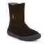Gyermek téli mezítlábas cipő TEX SUEDE Fekete, Froddo, G3160238-4, fekete