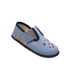 Barefoot băieți papuci Pegres BF03 textile - albastru