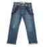 Džínsové nohavice so šľapkami, Minoti, TRADE 12, modrá