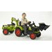 TRAKTOR ŠLIAPACÍ CLAAS ARION 430 S NAKLADAČOM, RÝPADLOM A VLEČKOU, FALK, W012721 - ŠLAPADLÁ