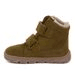 CHLAPECKÉ ZIMNÍ BAREFOOT BOTY ZERU TEX FURRY OLIVE, FRODDO, G2110149-4, ZELENÁ - DĚTSKÉ ZIMNÍ BOTY