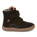 DĚTSKÉ ZIMNÍ BAREFOOT BOTY TEX WINTER BLACK, FRODDO, G3160233-4, ČERNÁ - DĚTSKÉ ZIMNÍ BOTY