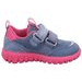 PANTOFI DE FETE PENTRU TOATE ANOTIMPURILE SPORT7 MINI, SUPERFIT, 1-006203-8020, ALBASTRU DESCHIS - ADIDAȘI