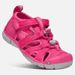 DETSKÉ SANDÁLE SEACAMP II CNX JR, HOT PINK, KEEN, 1020699, PINK - LETNÉ TOPÁNKY