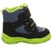 CHLAPECKÉ ZIMNÍ BOTY HUSKY1 BLACK/LIGHT GREEN GORE-TEX, SUPERFIT,1-006045-0000 - DĚTSKÉ ZIMNÍ BOTY