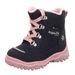DÍVČÍ ZIMNÍ BOTY HUSKY1 BLUE/PINK GORE-TEX, SUPERFIT,1-006046-8010 - DĚTSKÉ ZIMNÍ BOTY