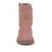 DÍVČÍ ZIMNÍ BAREFOOT KOZAČKY ZERU TEX BOOT DARK PINK, FRODDO, G3160242-3, RŮŽOVÁ - DĚTSKÉ ZIMNÍ BOTY