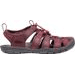 SZANDÁL CLEARWATER CNX LEATHER W WINE/RED DAHLIA, KEEN, 1025088, LILA - NŐI