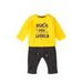 SET PENTRU BĂIEȚI CU TRICOU ȘI PANTALONI DE TRENING, MINOTI, EASY 3, GALBEN - SETURI ȘI TRUSE PENTRU BEBELUȘI