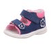 DÍVČÍ SANDÁLY POLLY, SUPERFIT, 0-600095-8100, MODRÁ - DĚTSKÉ SANDÁLY