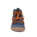 CHLAPECKÉ CELOROČNÍ BAREFOOT BOTY TEX TRACK DENIM FRODDO G3110257-1 - SVĚTLE MODRÁ - DĚTSKÉ CELOROČNÍ BOTY