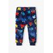 PIJAMA DIN FLEECE PENTRU BĂIEȚI, MINOTI, 15PJ 11, ALBASTRU - PIJAMALE