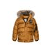 PALTON DIN NAILON PENTRU BĂIEȚI PUFFA, MINOTI, 11COAT 26, MARO - PALTOANE PENTRU COPII